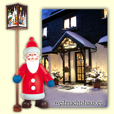 Der Eingang des Weihnachtshauses